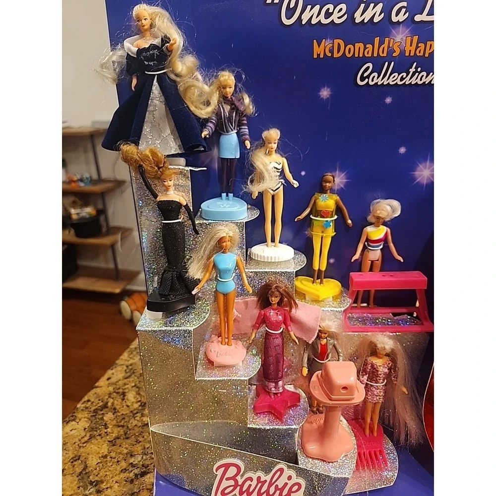 Hotwheels McDonalds Happy Meal‎ Toy Display Once In A Life Time Barbie  Mattel